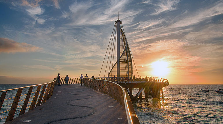 Muelle playa Los Muertos